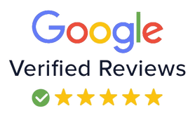 Google Verified Reviews - Five Star Rating